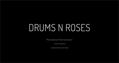 Desktop Screenshot of drumsnroses.com